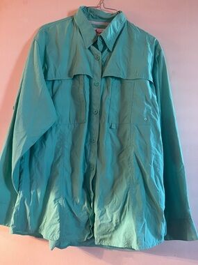Bass Pro Shops Women's Teal Utility Button-Up Jacket